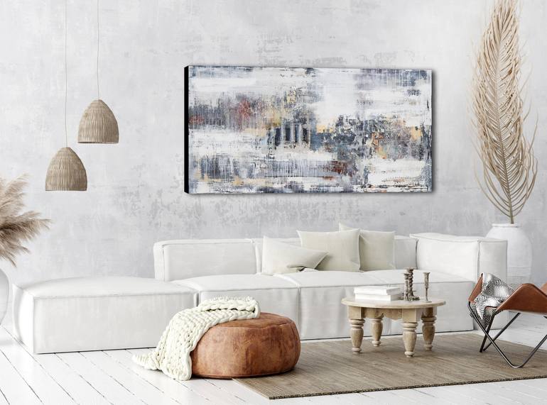 Original Abstract Painting by Inez Froehlich