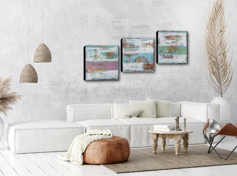 Original Abstract Painting by Inez Froehlich