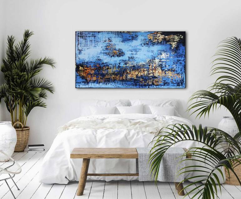 Original Abstract Painting by Inez Froehlich