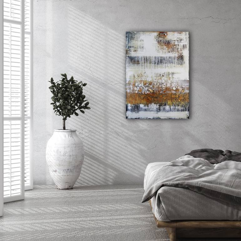 Original Abstract Painting by Inez Froehlich