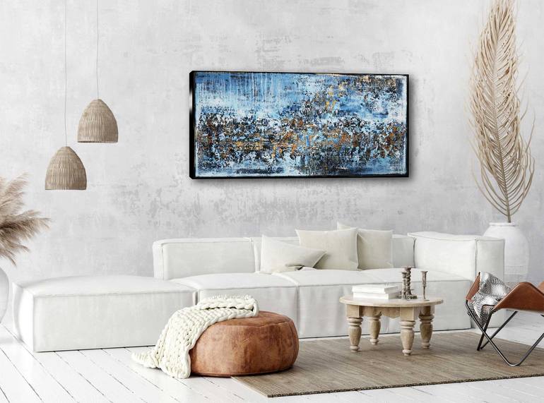 Original Abstract Painting by Inez Froehlich