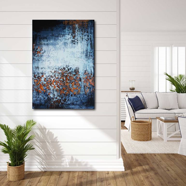 Original Abstract Painting by Inez Froehlich