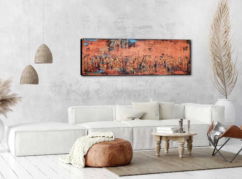 Original Abstract Painting by Inez Froehlich