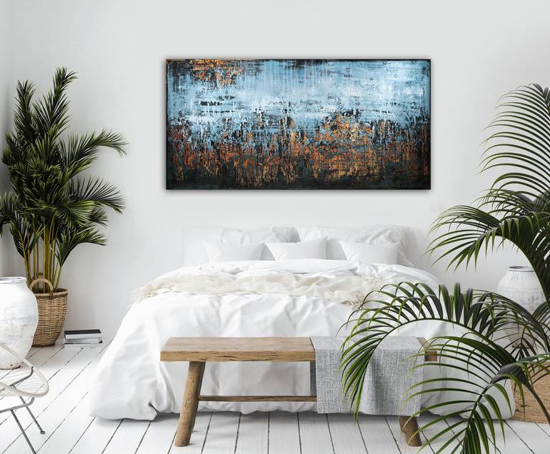 Original Abstract Painting by Inez Froehlich