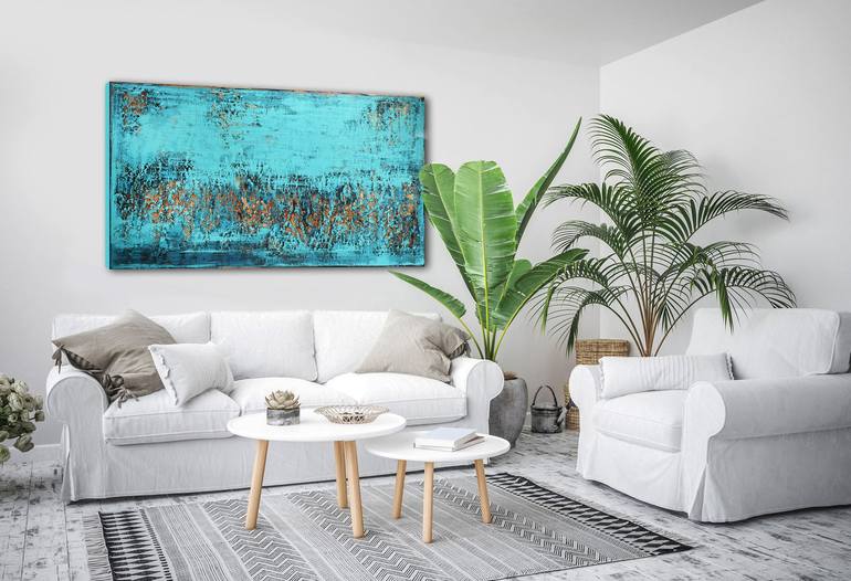 Original Abstract Painting by Inez Froehlich