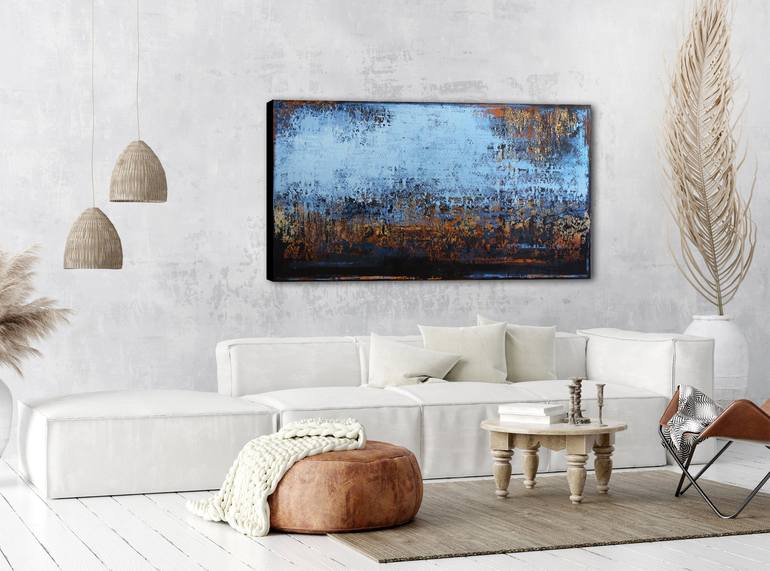 Original Abstract Painting by Inez Froehlich