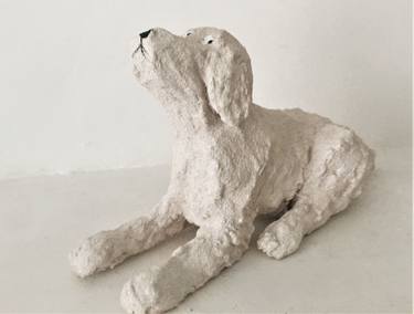 Original Figurative Animal Sculpture by Laurence Wheeler