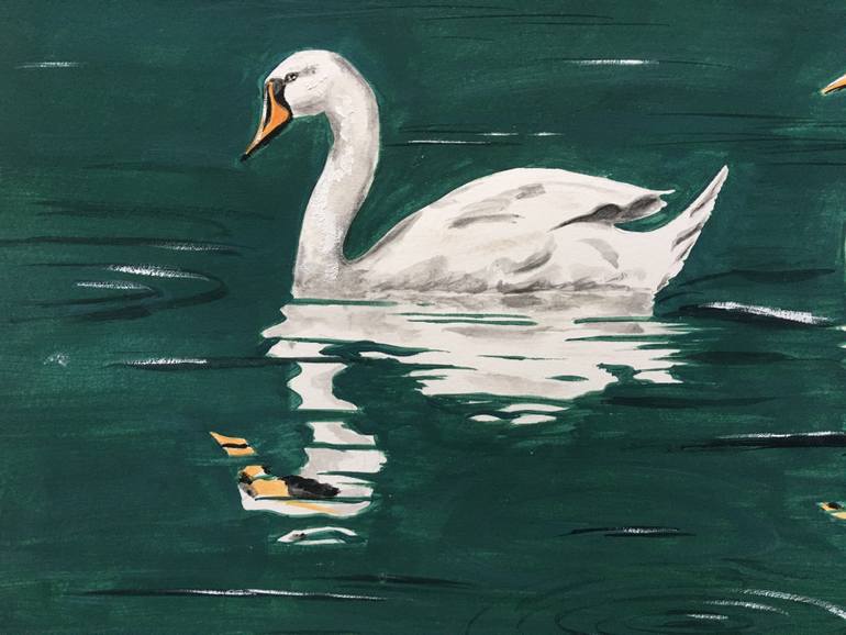 Original Illustration Animal Painting by Laurence Wheeler