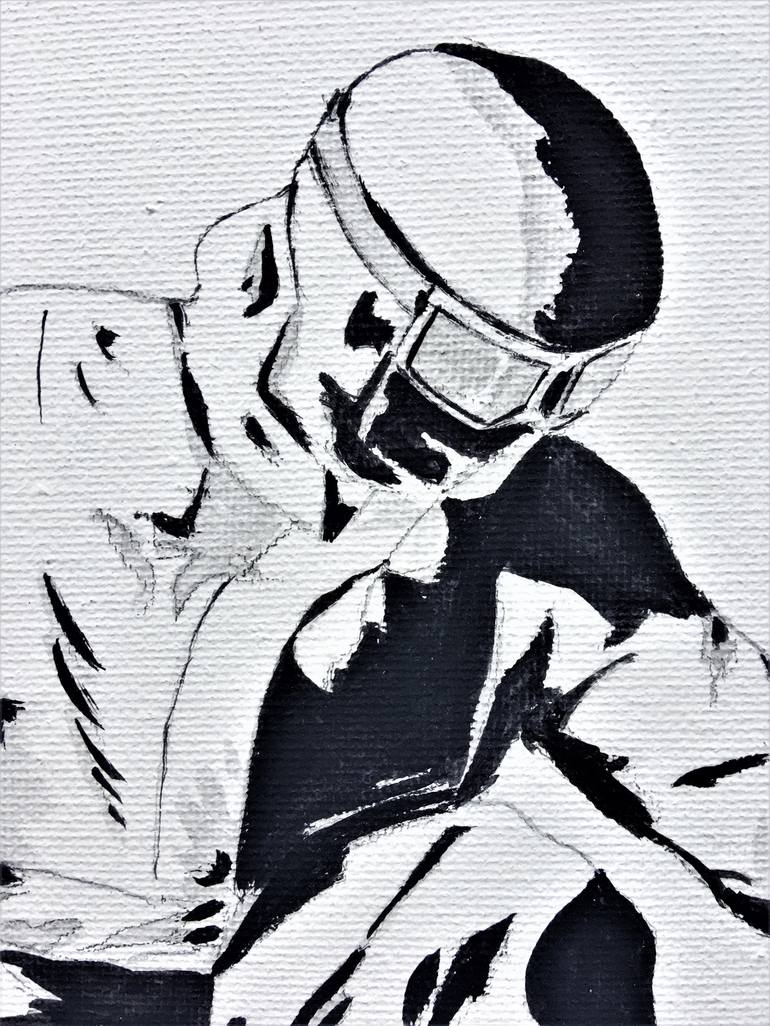 Original Illustration Sports Painting by Laurence Wheeler