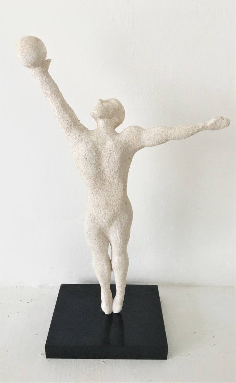Original Figurative People Sculpture by Laurence Wheeler