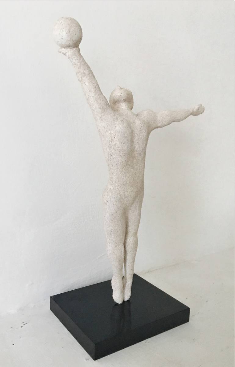 Original Figurative People Sculpture by Laurence Wheeler