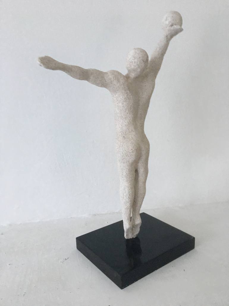 Original Figurative People Sculpture by Laurence Wheeler