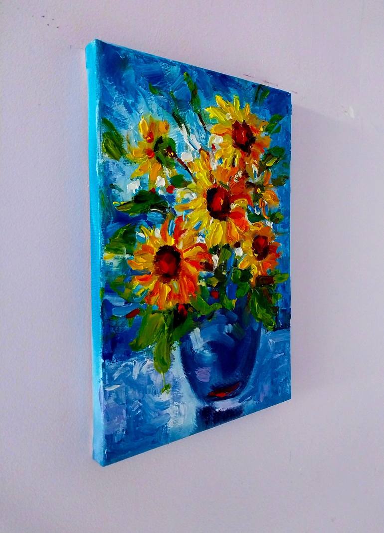 Original Impressionism Still Life Painting by Ostapchuk Andrej