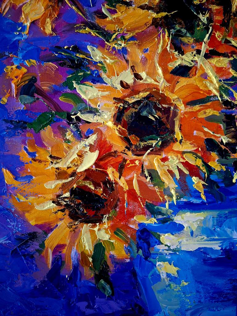 Original Impressionism Still Life Painting by Ostapchuk Andrej