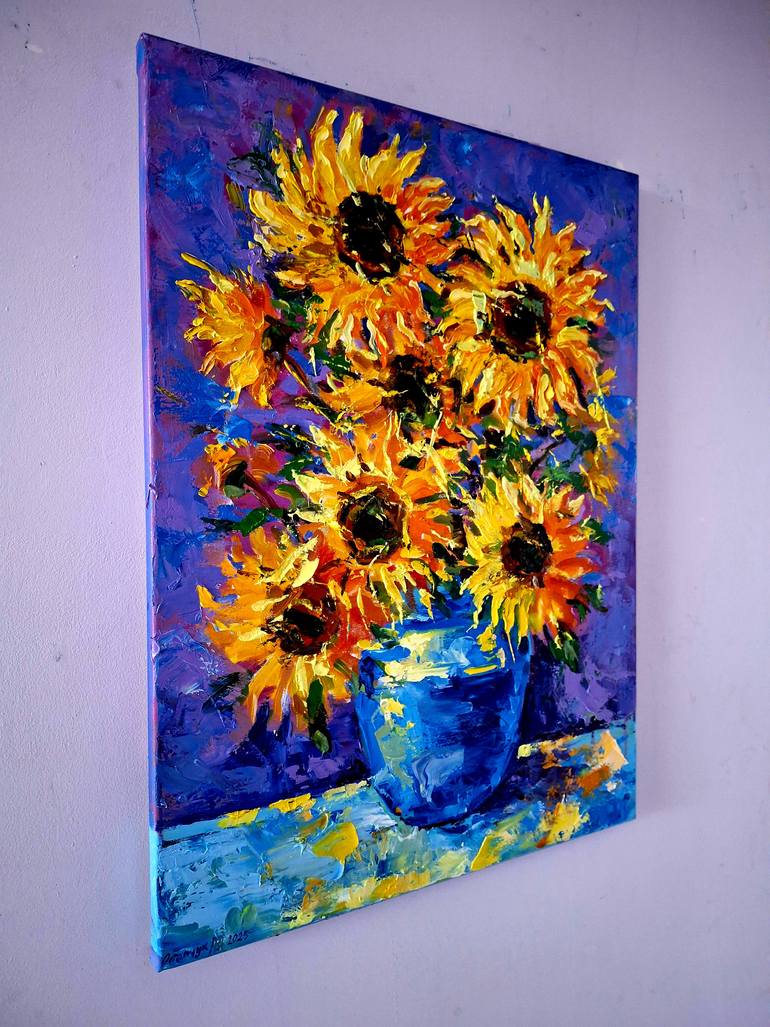 Original Impressionism Still Life Painting by Ostapchuk Andrej