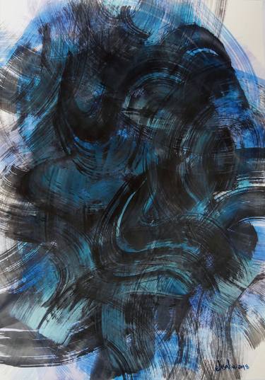 Print of Abstract Expressionism Abstract Paintings by Elisa Liu