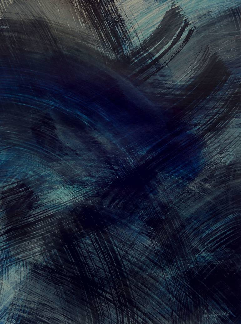 Flow | Depth Painting by Elisa Liu | Saatchi Art