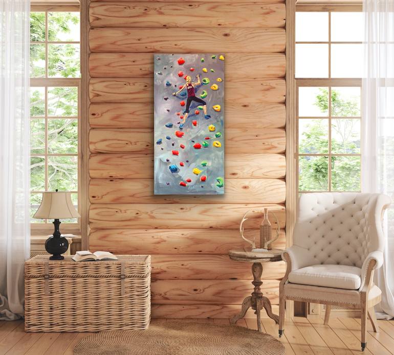 Original Figurative Sports Painting by Alison Corteen
