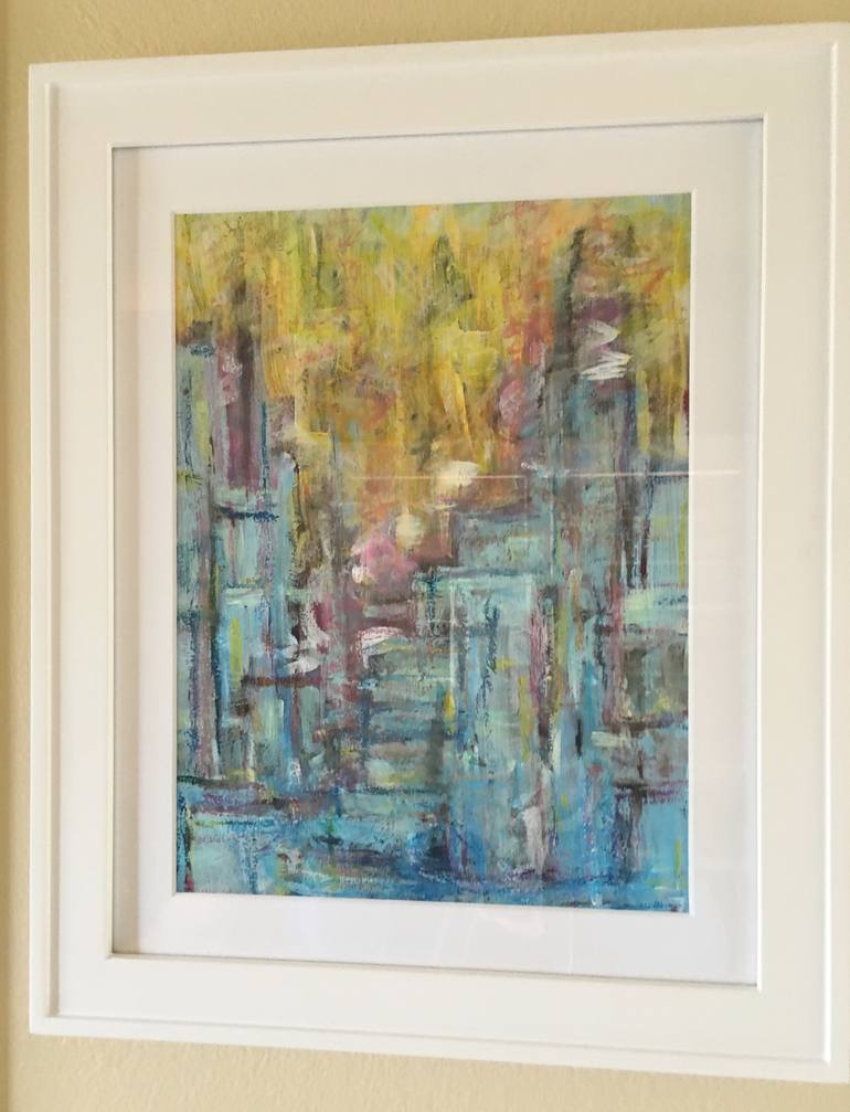 Original Abstract Painting by Alison Corteen