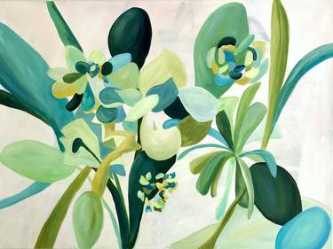 Original Impressionism Botanic Paintings by Alison Corteen