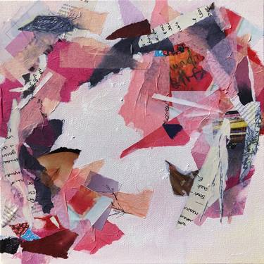 Original Abstract Collage by Alison Corteen