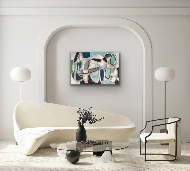 Original Abstract Painting by Alison Corteen