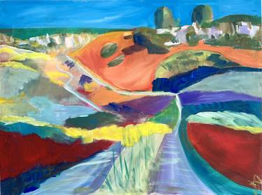 Original Expressionism Landscape Paintings by Alison Corteen