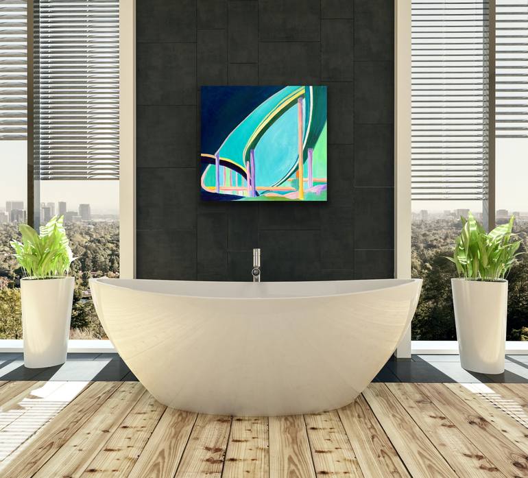 Original Impressionism Landscape Painting by Alison Corteen