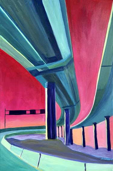 Original Architecture Paintings by Alison Corteen