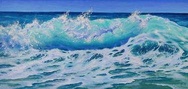 Print of Expressionism Seascape Paintings by Tetiana Verstak