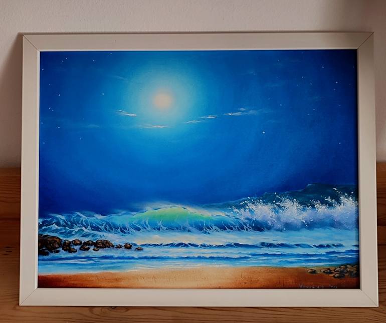 Original Classicism Seascape Painting by Tetiana Verstak