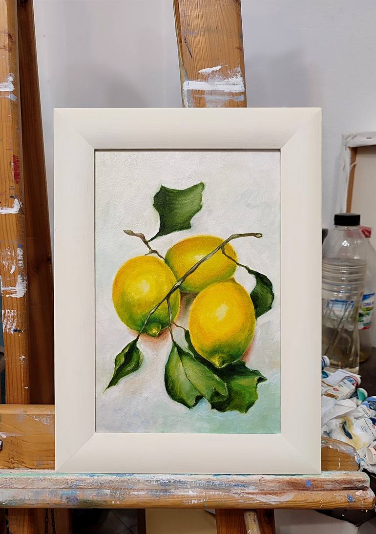 Original Color Field Painting Still Life Painting by Tetiana Verstak