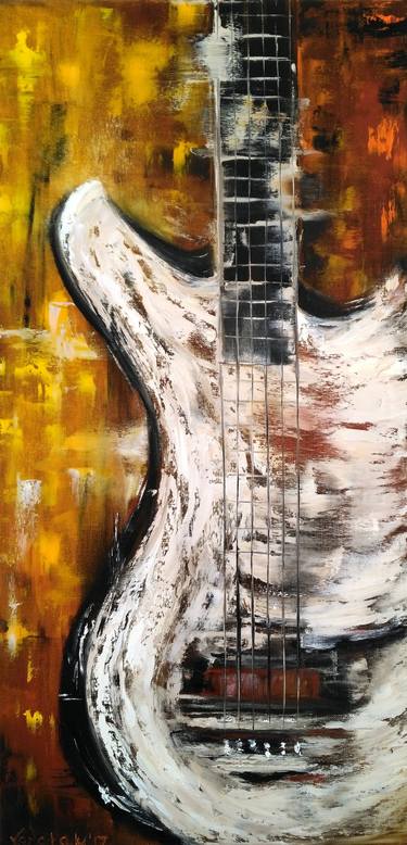Print of Abstract Music Paintings by Tetiana Verstak