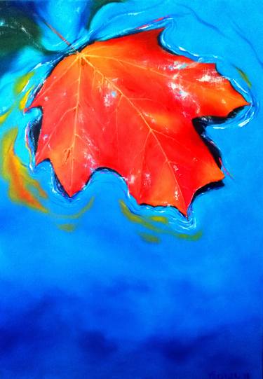 Print of Abstract Expressionism Nature Paintings by Tetiana Verstak