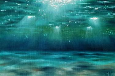 Print of Expressionism Seascape Paintings by Tetiana Verstak