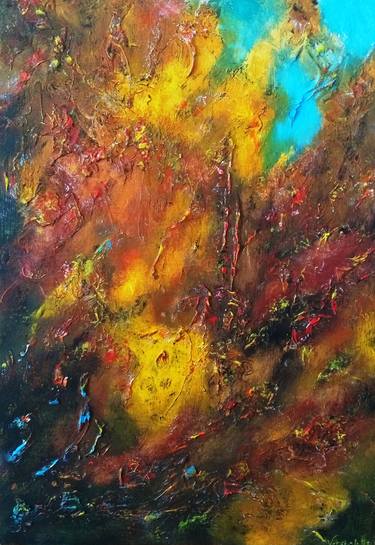 Print of Abstract Expressionism Abstract Paintings by Tetiana Verstak