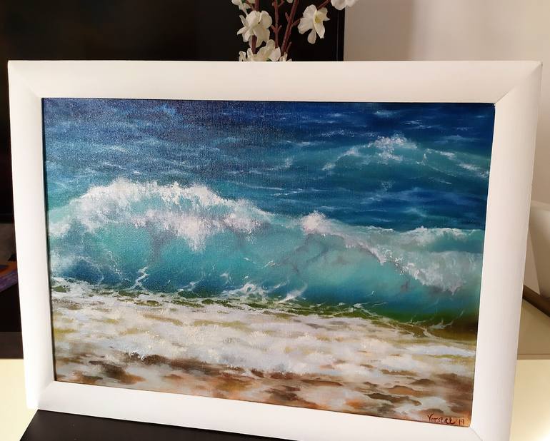 Original Realism Seascape Painting by Tetiana Verstak