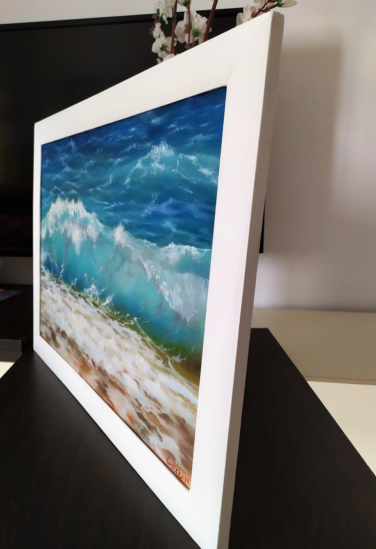 Original Realism Seascape Painting by Tetiana Verstak