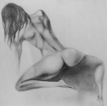 Woman's body drawing thumb