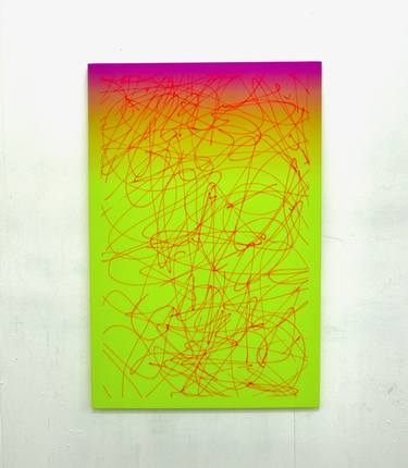Original Conceptual Abstract Painting by Jonah Fried