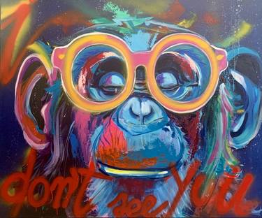 Original Conceptual Animal Painting by Debora Spadon