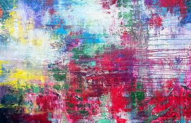 Original Abstract Expressionism Abstract Paintings by Toni Nohe