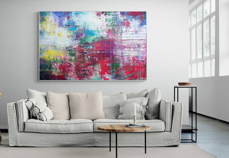 Original Abstract Painting by Toni Nohe