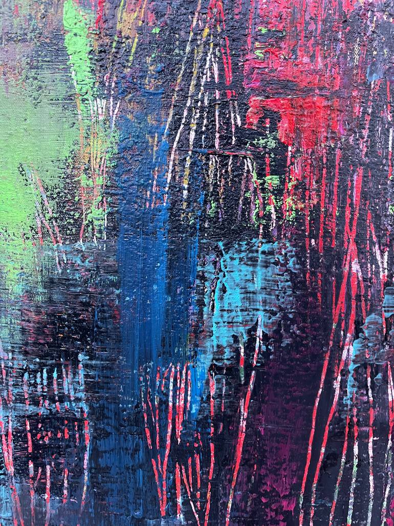 Original Abstract Painting by Toni Nohe