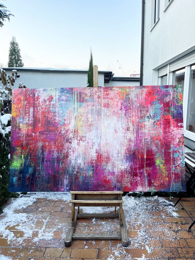 Original Abstract Painting by Toni Nohe