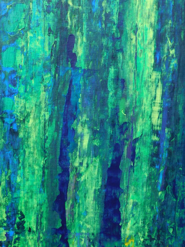 Original Abstract Expressionism Abstract Painting by Toni Nohe