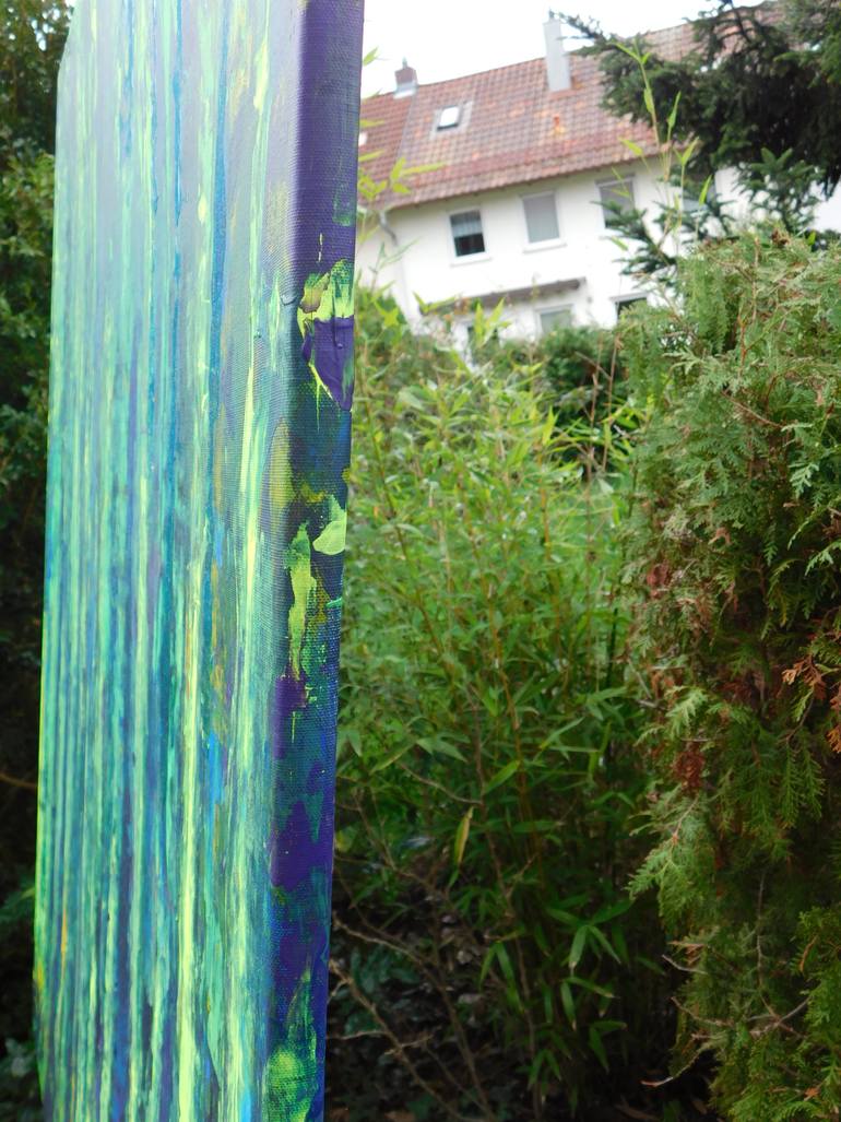 Original Abstract Expressionism Abstract Painting by Toni Nohe