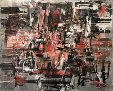 Print of Abstract Expressionism Cities Paintings by Ramsey Zahar