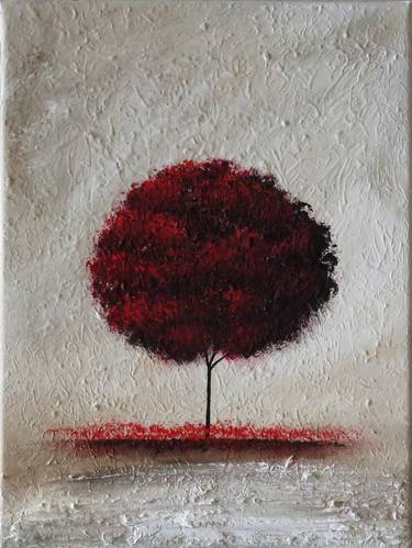 Print of Abstract Tree Paintings by Elena Panizza