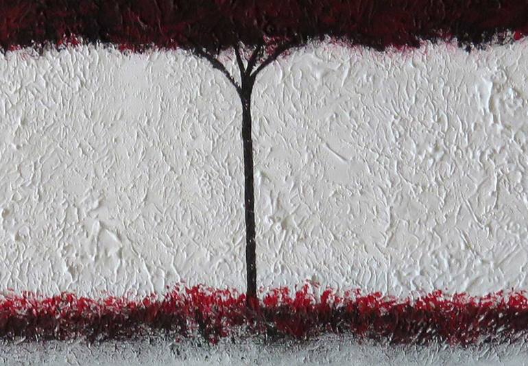 Original Abstract Tree Painting by Elena Panizza